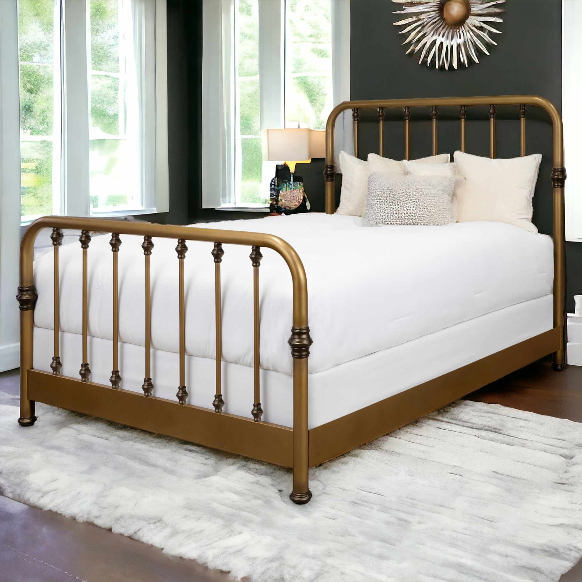 Artem Iron Bed by Wesley Allen - Image 5
