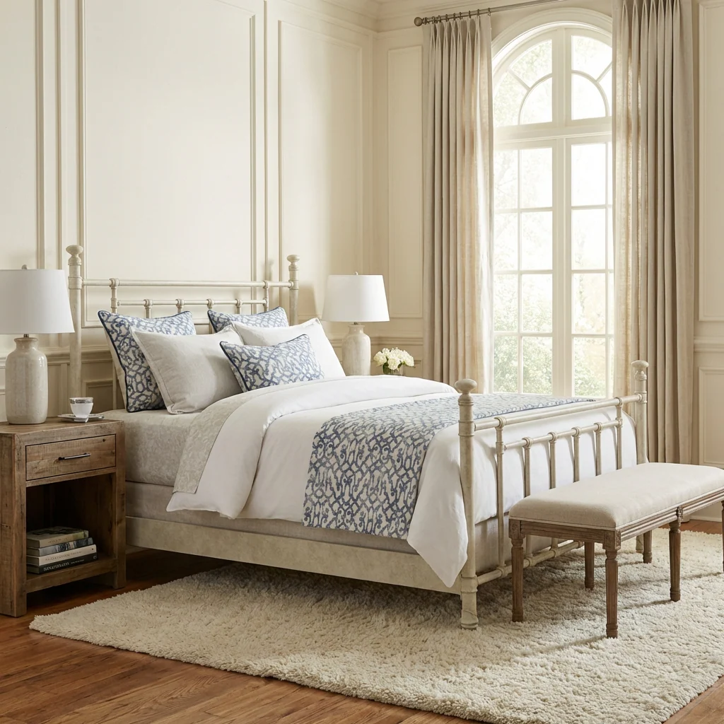 Blake Iron Bed by Wesley Allen - Image 18
