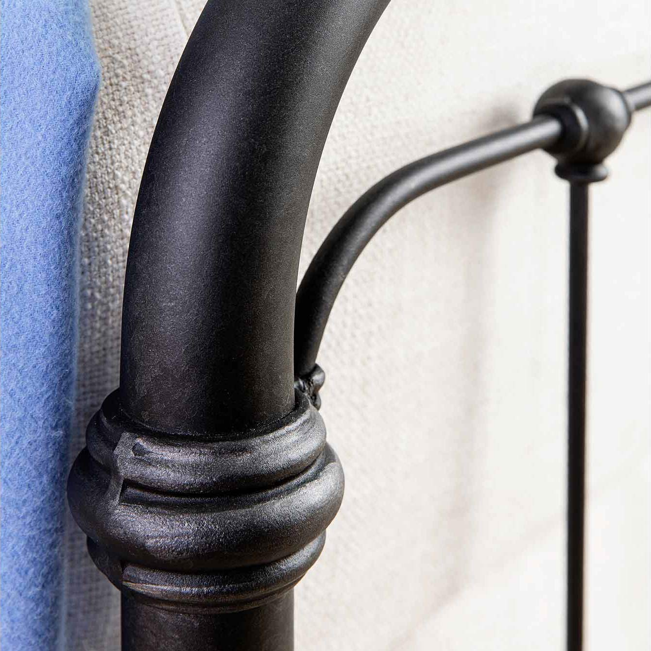 Braden Iron Bed by Wesley Allen - Image 10