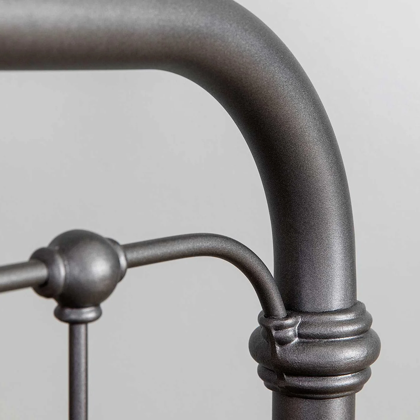 Braden Iron Headboard with Metal Surround by Wesley Allen - Image 8