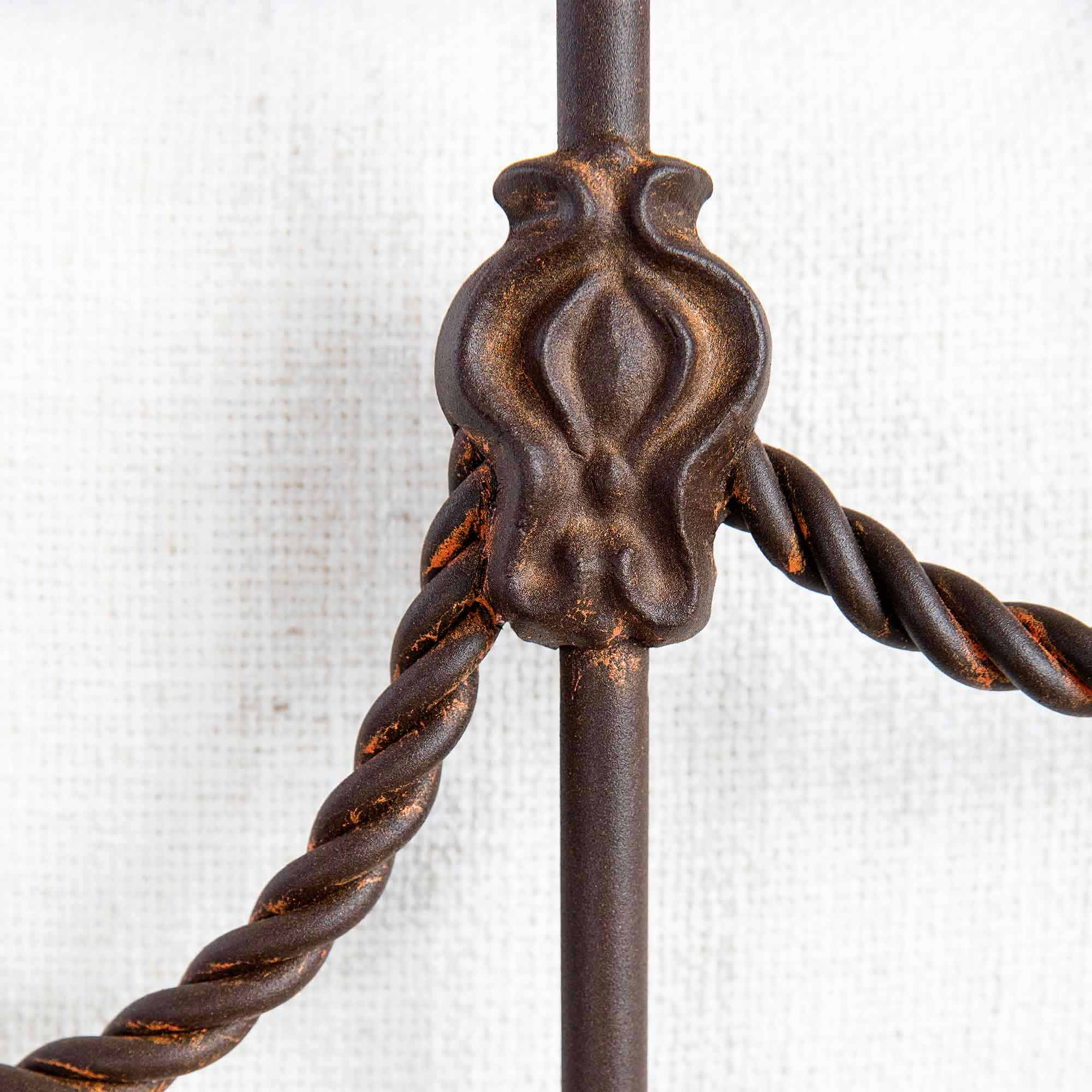 Hamilton Iron Bed by Wesley Allen - Image 11