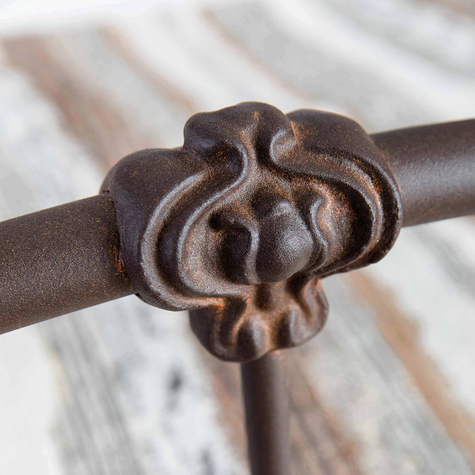Hamilton Iron Bed by Wesley Allen - Image 12