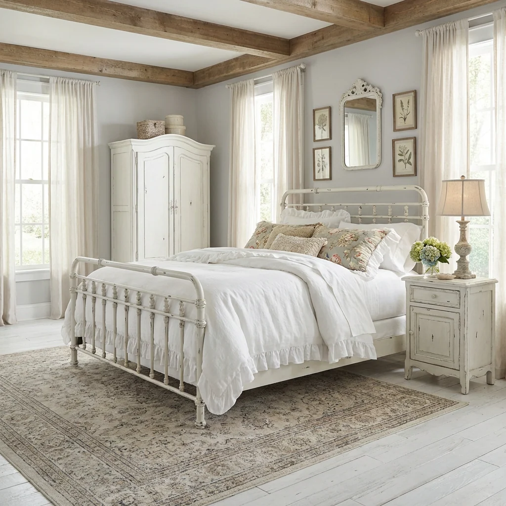 Laredo Iron Bed by Wesley Allen - Image 11