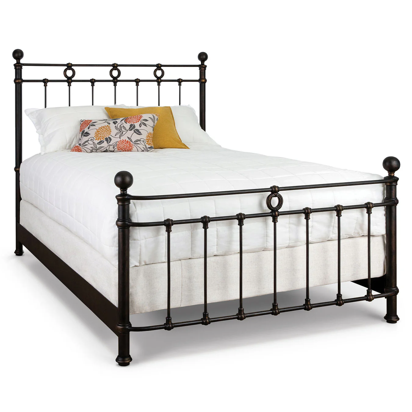 Latif Iron Bed by Wesley Allen - Image 13