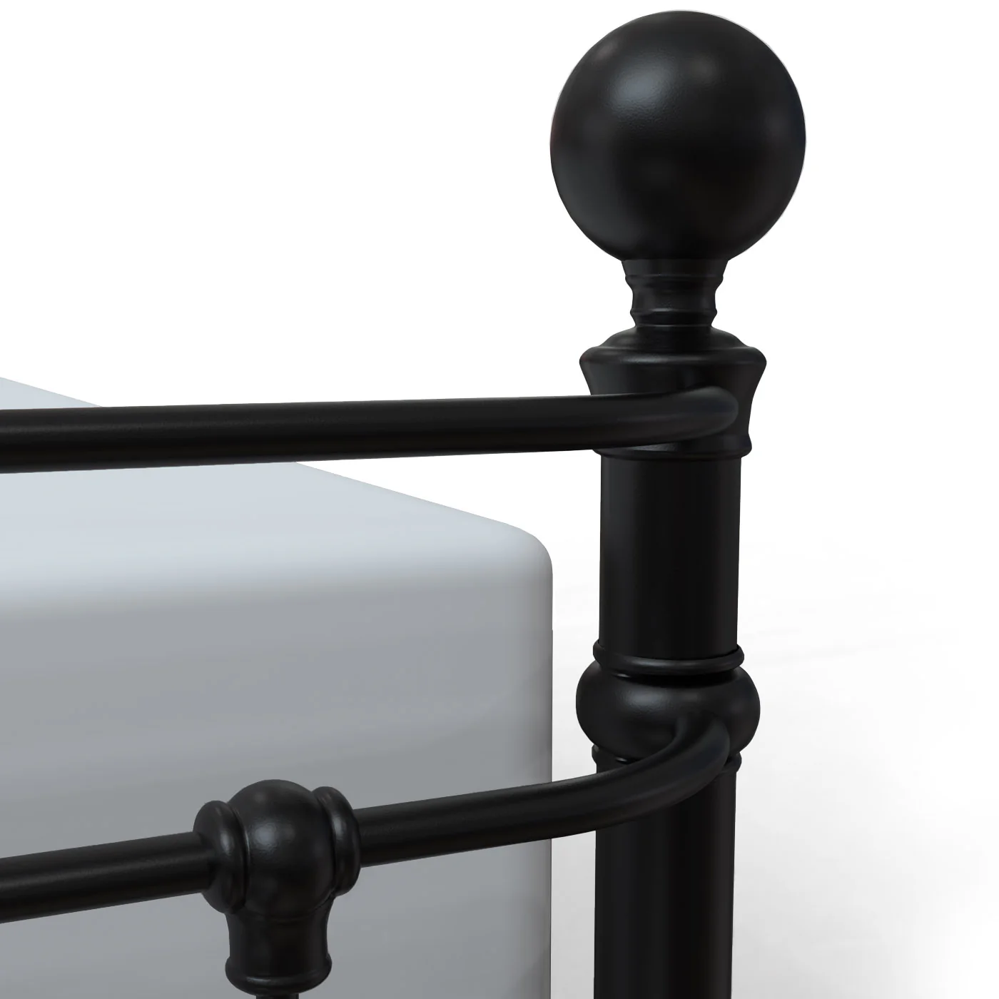 Latif Iron Bed by Wesley Allen - Image 14