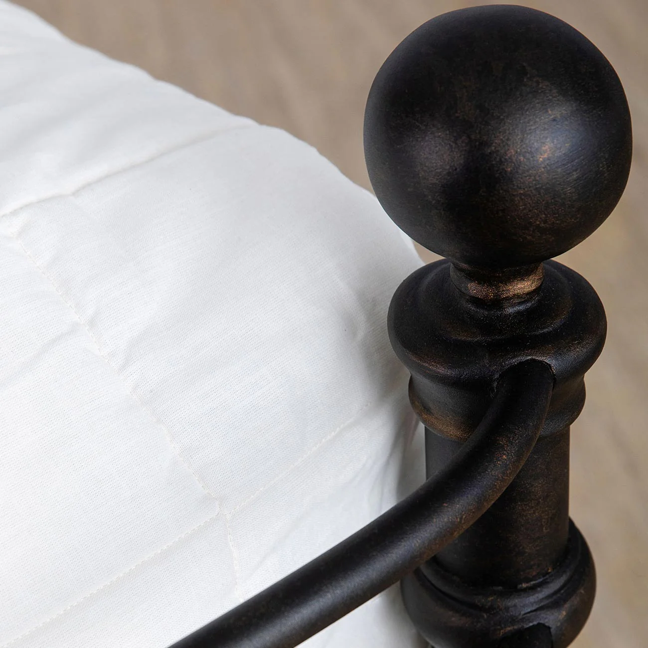 Latif Iron Bed by Wesley Allen - Image 8