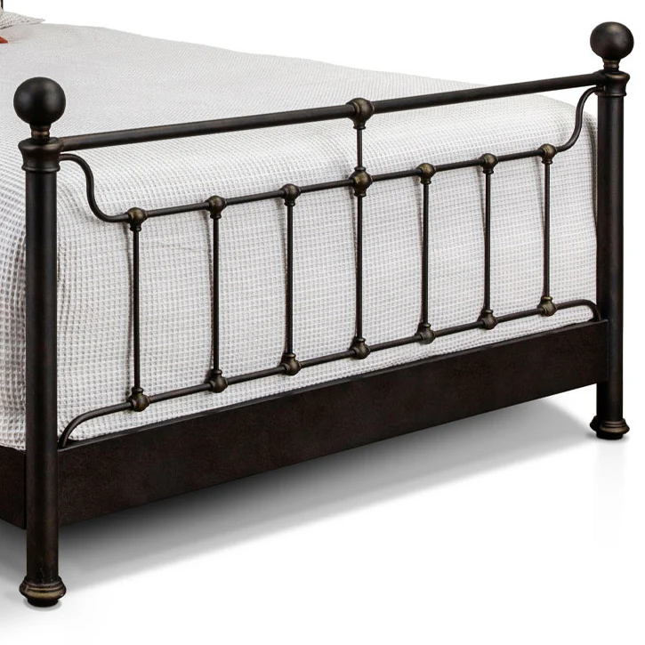 Tucker Iron Bed by Wesley Allen - Image 7